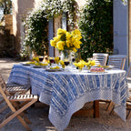 Provence Avignon Blue & Marine Tablecloth