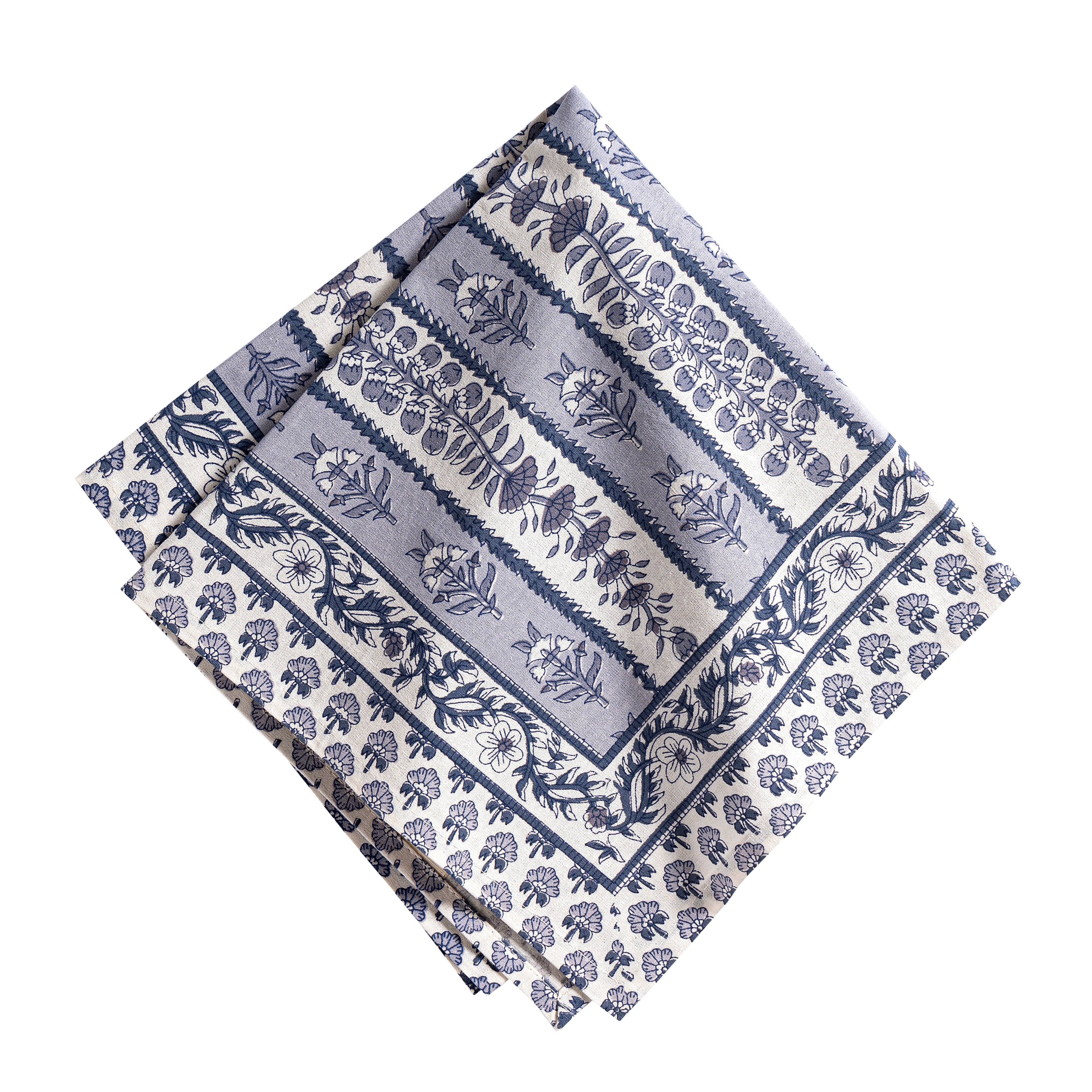 Avignon Napkins Blue & Marine