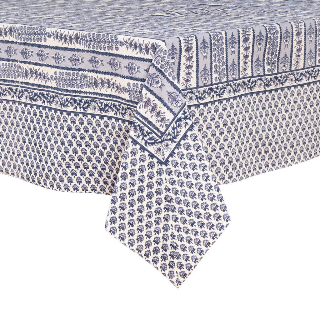 Provence Avignon Blue & Marine Tablecloth