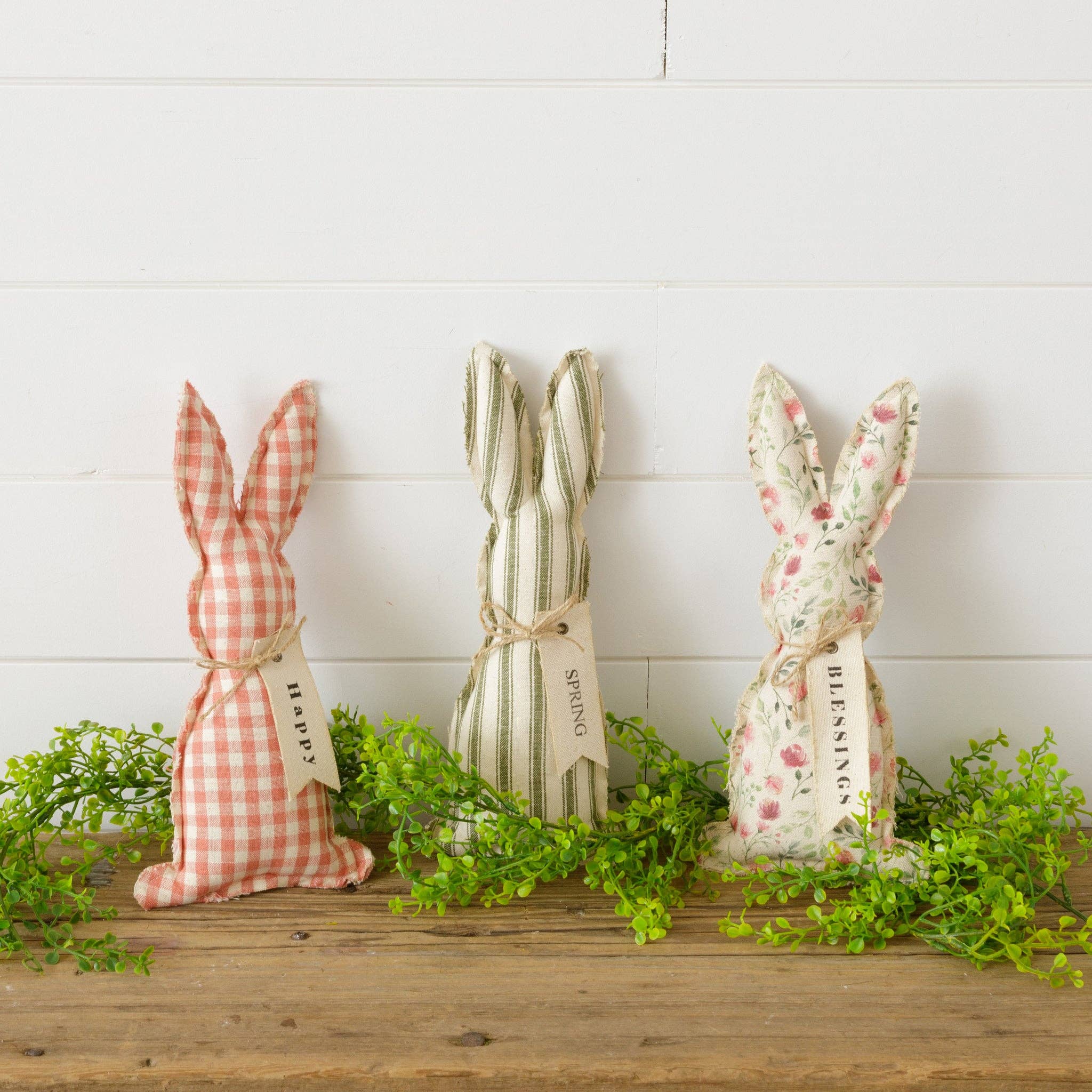 Patterned Fabric Bunnies