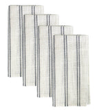 Modern Striped Linen-poly Cloth Dinner Napkin