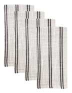 Modern Striped Linen-poly Cloth Dinner Napkin