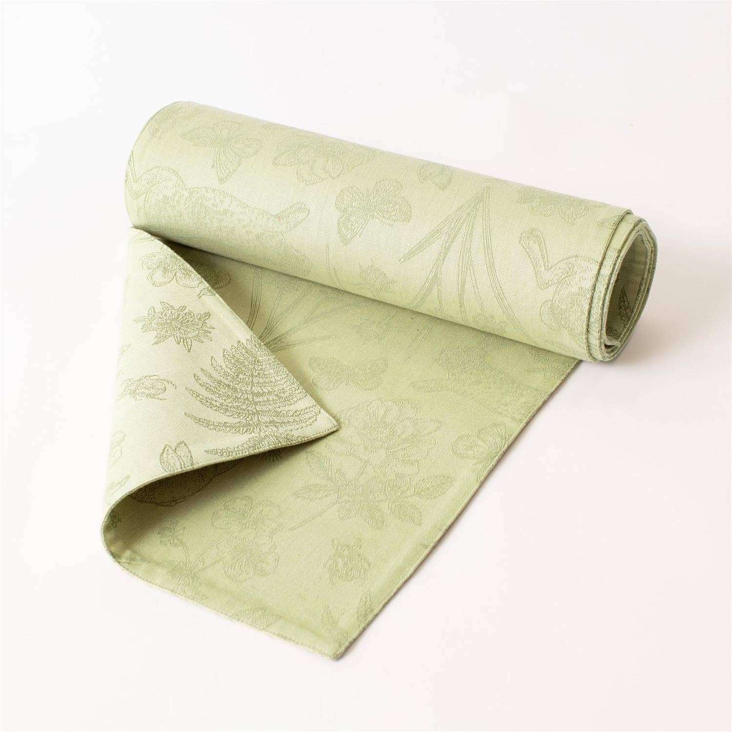 Rabbit & Fern Jacquard Table Runner